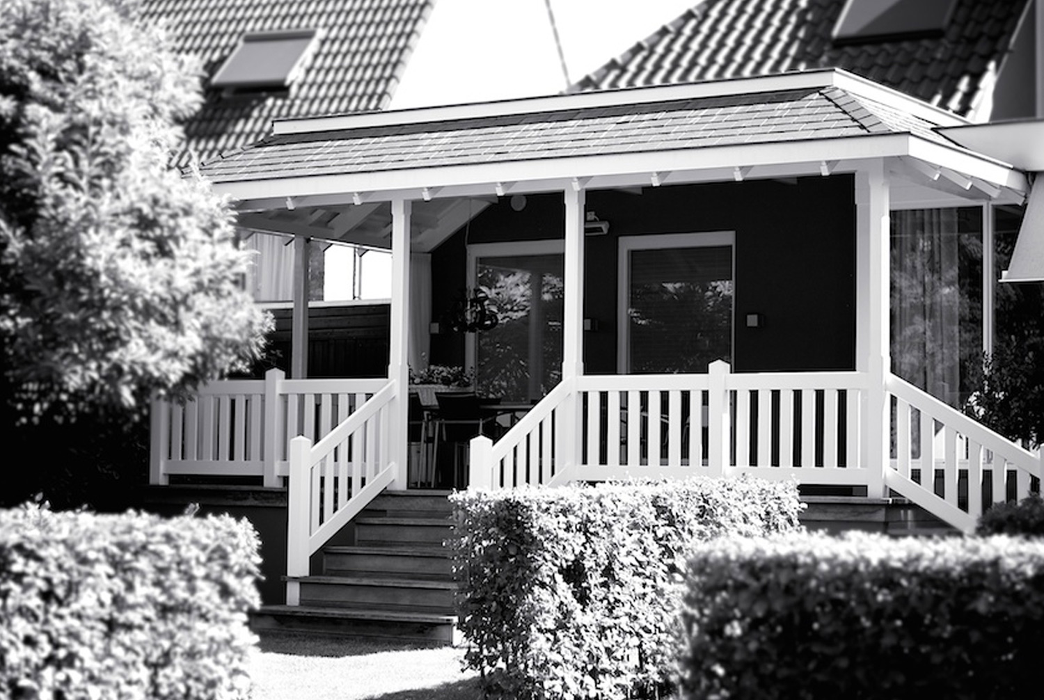 Stijlvolle veranda naar eigen ontwerp